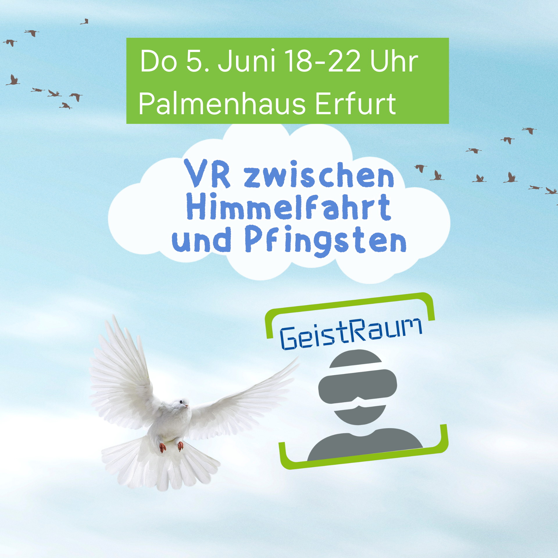 VR zwischen Himmelfahrt und Pfingsten