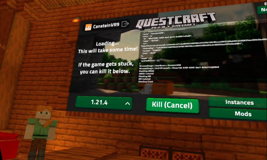 Minecraft in VR?!