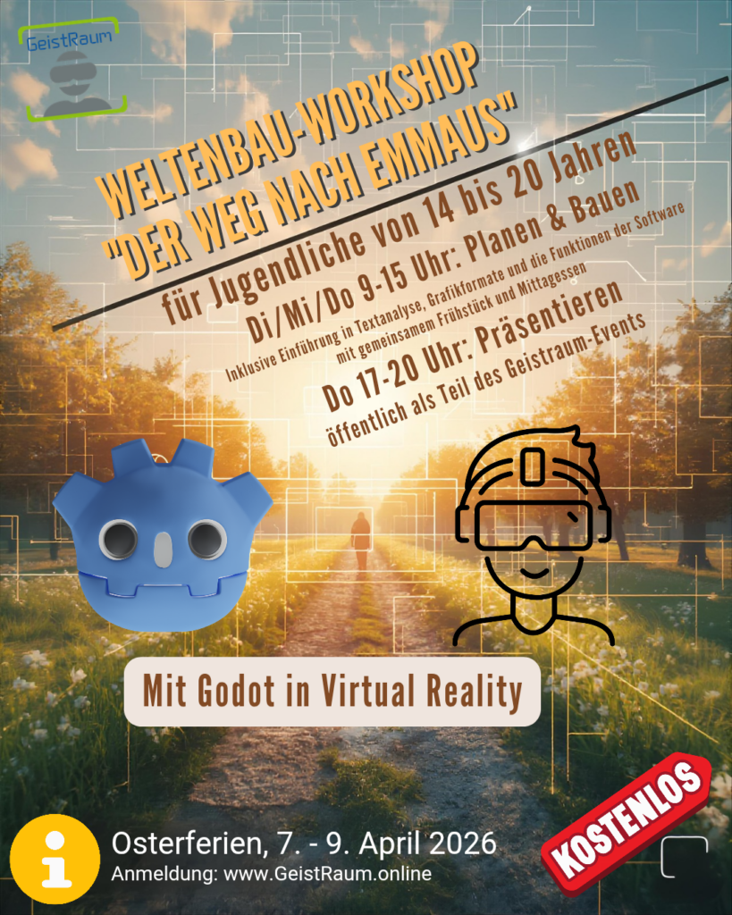 Flyer Weltenbau-Workshop