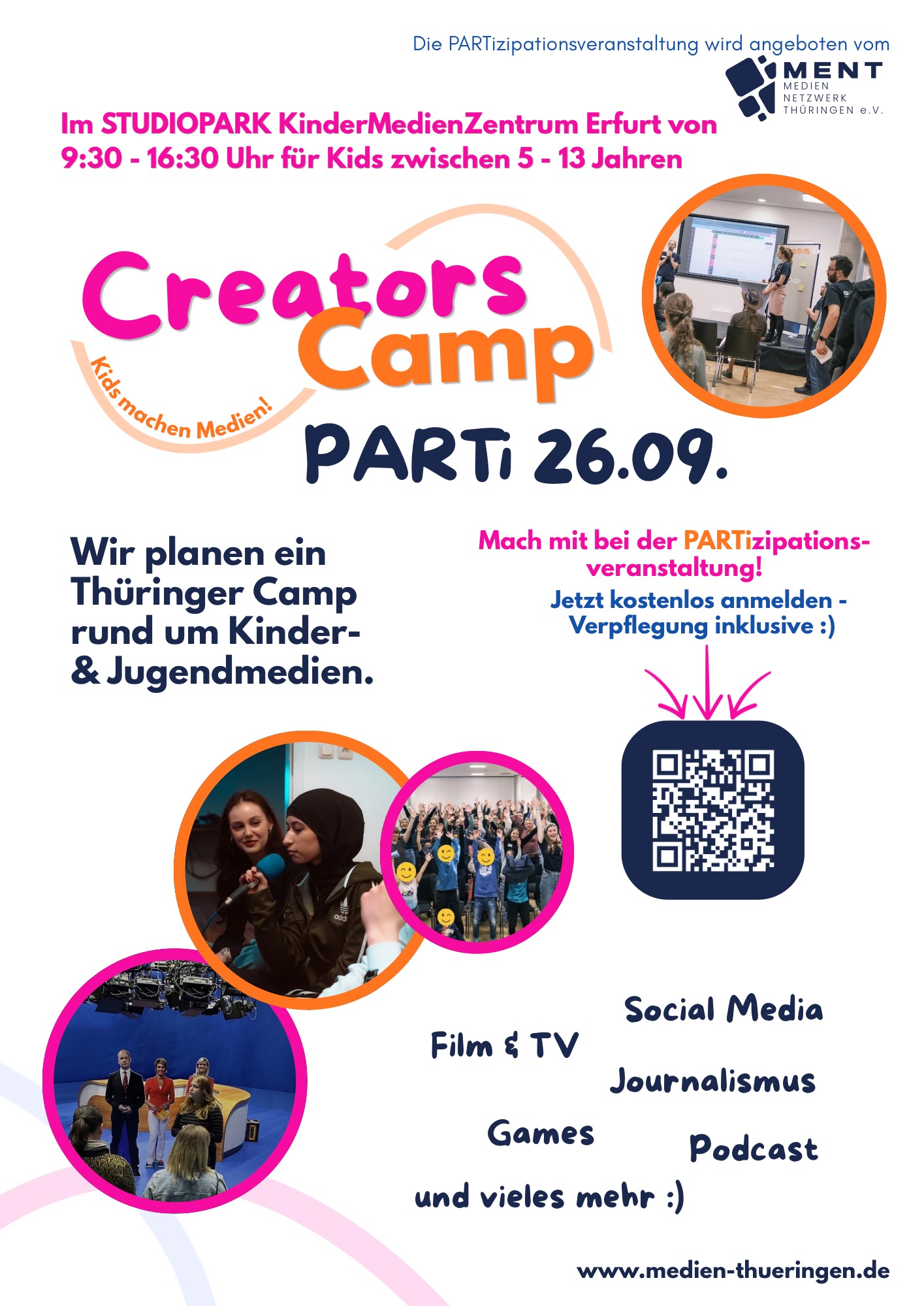 „CreatorsCamp Parti“ (26.9.2026)